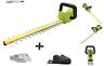 24v-ht22-lte Sun Joe Cordless Handheld Hedge Trimmer Kit