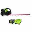 453ybfx9zs Greenworks Pro 80v 26in Hedge Trimmer W 1 2ah Battery Charger Power Trimmers