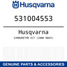 531004553 Husqvarna Oem Carburetor Kit Zama Trimmers 705788542529