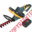 Et1201 72505 Mlg Cordless Hedge Trimmer Dual Action 18 Inch Blade Volt Lithium Ion Battery 034495272505