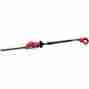 85580 Black Decker Pole Saw Hedge Trimmer Adjustable 6.5 Feet Long 18 Inch Blade Cordless Electric