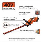 98213 Black Decker Cordless Hedge Trimmer With Volt Battery 611192998213