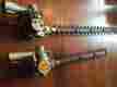 A000611 904860 Tanaka 2 Hedge Trimmer Attachments 16 24 Cutting Bars Japan Untested