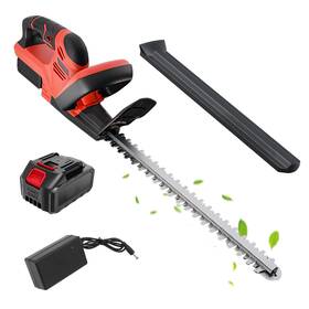 Also Go Hg0259-1 22 Cordless Hedge Trimmer 24v Electric Shrub Bush Cordles