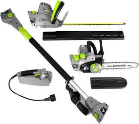American Lawn Mower Company 445057275293 Earthwise 2-in-1 Convertible Pole Hedge Trimmer