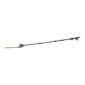59311 Atlas 40v 20 Inch Cordless Pole Hedge Trimmer Cutter Telescoping To 10 Ft. Tool Only