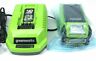 Baf721 Greenworks Battery Charger And Ah Green