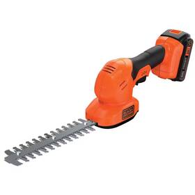 Black Decker 445047393310 20v Max 8 Inch Hedge Trimmer With Interchangable Shear Blade Kit 1
