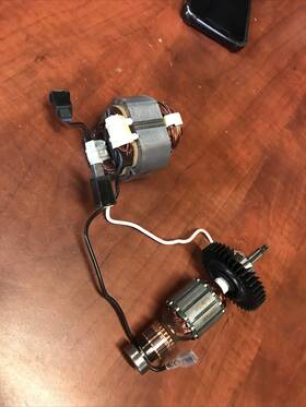 Behts350 Black Decker See Desc New Oem Part Complete Motor Assy Black&decker 22 Inch Hedge Trimmer