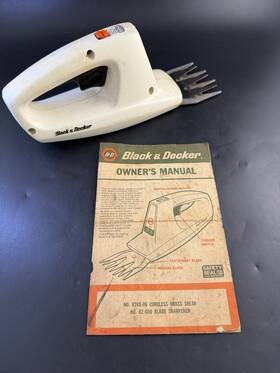 8285-06 Black Decker Vm03 And No. Cordless Grass Shear