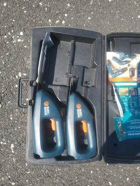 Vp4100 Black & Decker Vp4000 And Versapak Grass Hedge Trimmers With Case