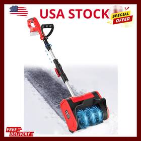 Branded 744759173737 10-inch Snow Shovel For Milwaukee M18 18v Battery No Cordless Electric