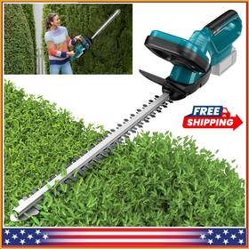 T38579 Branded Cordless Hedge Trimmer For Makita 18v Battery Electric Bush Pruning Tool Only