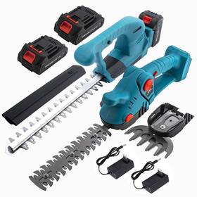 Ymx6-lzw-t00620-3x1 Change Moore More 21v Cordless Hedge Trimmer And Grass Shear - Electric Hatchet Dual