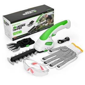 Dc60102-4g Cheersonic Cordless Grass Shear And Hedge Trimmer 7.2v Handheld Electric Wit