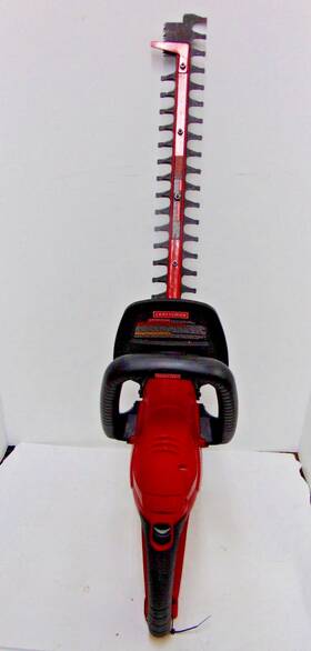 172.797760 Craftsman Electric Hedge Trimmer 22-inch Corded Red/black