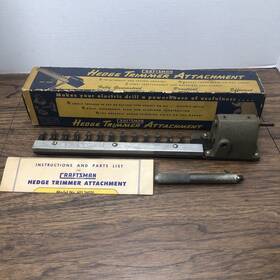 605.26070 Craftsman Vintage Hedge Trimmer Attachment Model Original Box 2607