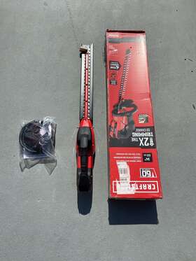 Cmchts860 Craftsman V60 Cordless Hedge Trimmer 60 Volt 24-inch Tool Only
