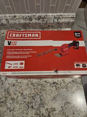 Craftsman Cmcss800c1r V20 2-in-1 Lithium-ion Cordless 8 Inch Hedge Trimmer And 4