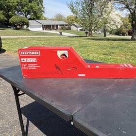 Craftsman Cmeht817 3.2 Amp Corded Electric Hedge Trimmer 17 In Lightweight Red