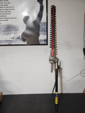 Cmzas8jht Craftsman Hedge Trimmer Attachment Adjustable Handle Blade 22 Inch