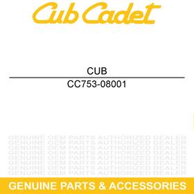 753-08001 Cub Cadet Blade Hardware Ah721