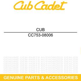 753-08006 Cub Cadet Blade Cover Ah721