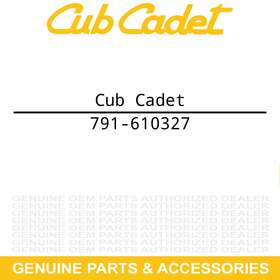 791-610327 Cub Cadet Clamp Shoulder Str St432 St428 St426s St426c St425 St4175