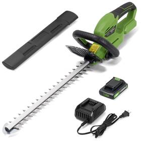 Cycht02 Curecure 19 Inch Cordless Hedge Trimmer Compatible With 20v Battery 1300rpm Motor 3/5ftft