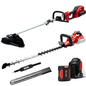 Dck 927073906791 58v Cordless Brushless String Trimmer And Hedge Combo - Telescopic Carb