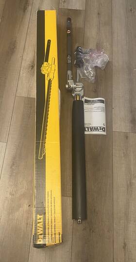 Dwdas8ht Dewalt Pole Hedge Attachment New