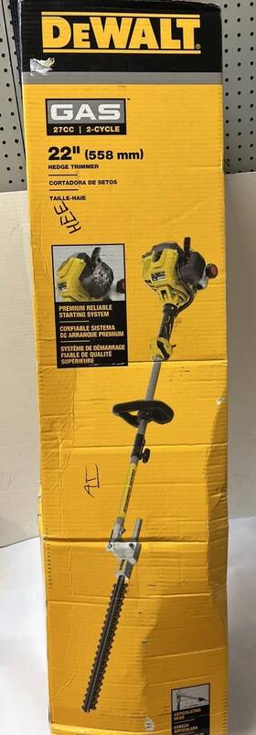 Dxght22 Dewalt Gas 22 Inch Hedge Trimmer