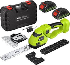 Ht01g Docsmart Hedge Trimmer Cordless With Battery Electric Handheld Grass Shears Batteries