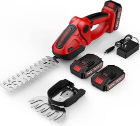 Do001-01 Dragro 24v Cordless Grass Shears 2200rpm 2-in-1 Handheld Electric Cutter/shru