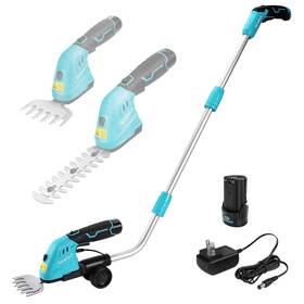 Duratech 820909604860 Cordless Grass Shear And Shrubbery Trimmer 12v 3-in-1 Hedge Tr