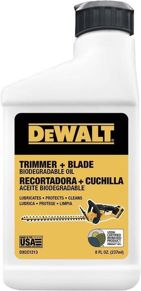 Dynamic Green Products Inc. 857454006306 Dewalt Hedge Trimmer Oil Biodegradable High-speed Commercial Blade Lubrican