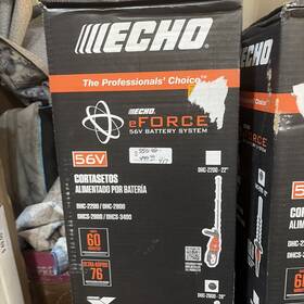 Dhc-2800bt Echo Eforce 28in Double Sided Blade Battery Powered Hedge Trimmer Bare Tool