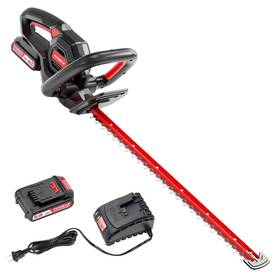 Ecomax 810018926786 18v 22-inch Cordless Hedge Trimmer Ideal For Pruning Branches In Your Backya