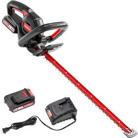 Elg06 Ecomax 18v 22 Inch Cordless Hedge Trimmer Ideal For Pruning Branches Your Backyard