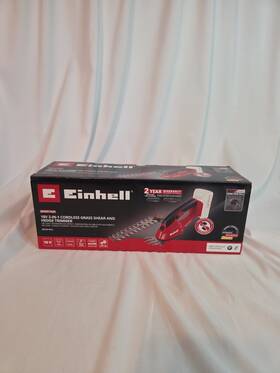 Einhell 810000340118 18v Cordless Grass Shear And Hedge Trimmer Ge-cg 18 Li -tool Only- No Bat
