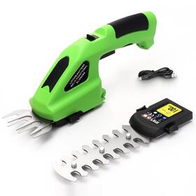 Llj88979 Faxhool Hedge Trimmer Cordless With Battery 2 In 1 Handheld Electric Bush Trimmers F