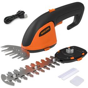 Gcms07parts Garcare 2-in-1 Cordless Grass Shear And Hedge Trimmer 7.2v 2000mah Li-ion Battery Typ