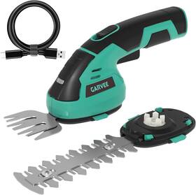 Garvee 840547427034 Handheld Electric Grass Trimmer Hedge Shears/grass Cutter Rechargeable Ba