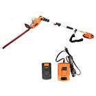 Gcpht08 Garcare Hedge Trimmers Cordless Pole With Laser Cutting 842880113605