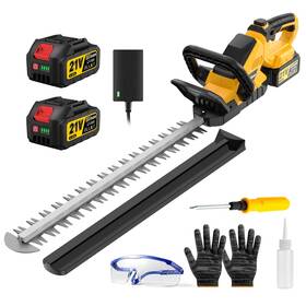 22ftfthedge Gisam Ss-038 Trimmer Cordless 21v Electric Handheld Bush Clipper With 2 Pack 400