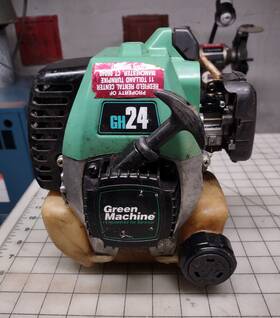 Gh24 Green Machine Hedge Trimmer Full Robin Engine Assembly Parts Lot