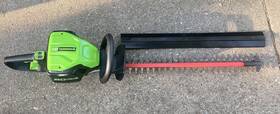 Ht80l212 Greenworks 2203902/ht80l212 80v Hedge Trimmer- 2.5ah Battery Included