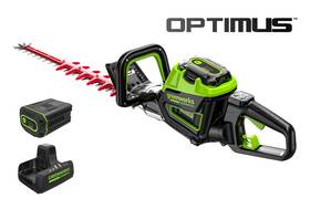 2215702 Greenworks 82v 24 Inch Hedge Trimmer Kit 2.5ah Battery And Charger