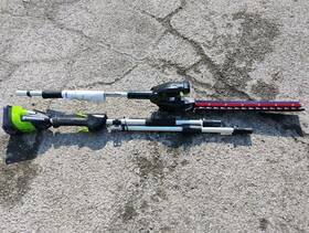 Pte346 Greenworks Commercial 18 Inch Pole Hedge Trimmer 48/24v New No Box