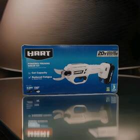 Hgcs041 Hart 20-volt Pruning Shears Kit W 2ah Battery Charger New